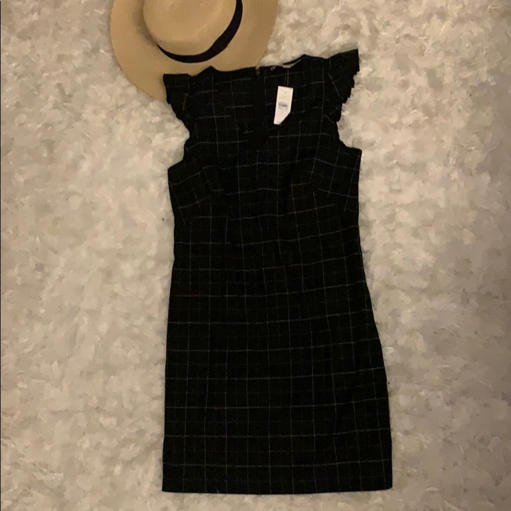Loft plaid mini dress